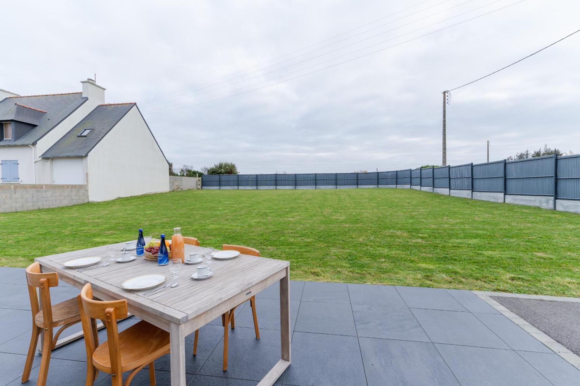 Ker Stivell - Superbe Maison Neuve A 2 Pas De La Mer Landunvez Luaran gambar