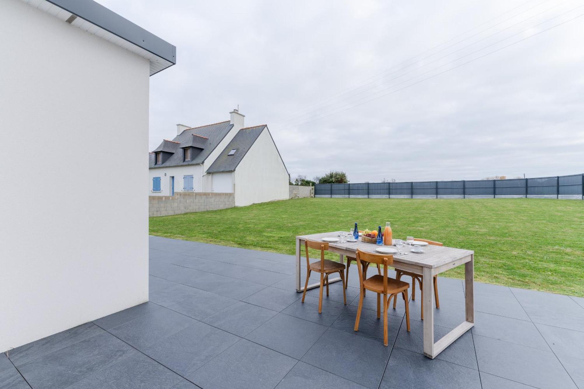 Ker Stivell - Superbe Maison Neuve A 2 Pas De La Mer Landunvez Luaran gambar