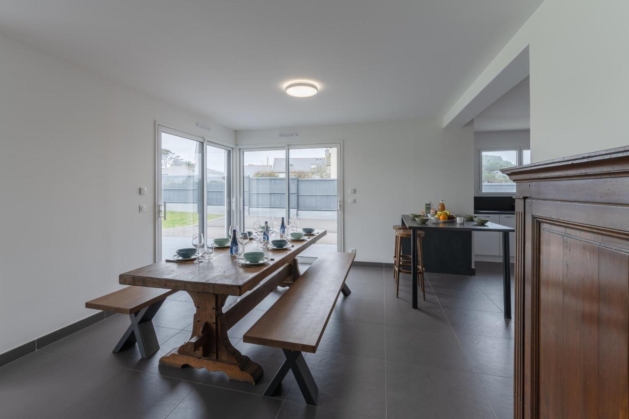 Ker Stivell - Superbe Maison Neuve A 2 Pas De La Mer Landunvez Luaran gambar